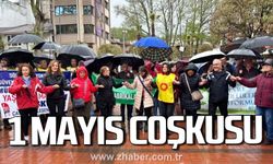 Çaycuma'da 1 Mayıs coşkusu.