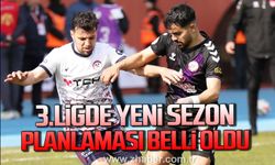 3. Lig’de yeni sezon planlaması belli oldu
