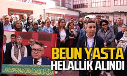 BEUN Ailesi acı günde kenetlendi: Mehmet Birelli’nin eşi için helallik alındı