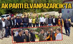 AK Parti Elvanpazarcık’ta vatandaşlarla buluştu