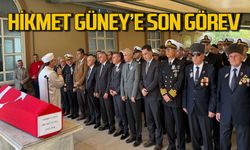 Kıbrıs Gazisi Hikmet Güney tören ve dualarla son yolculuğuna uğurlandı
