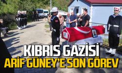 Kıbrıs Gazisi Arif Güney son yolculuğuna uğurlandı