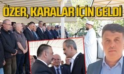 Mahmut Özer Muzaffer Karalar’ın cenazesi için Zonguldak’a geldi