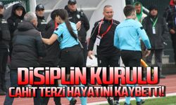 Disiplin Kurulu, Cahit Terzi'nin cezasını kesti