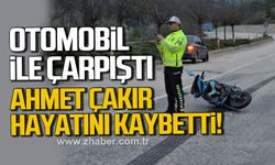 Karabük'te otomobil ile motosiklet çarpıştı: 1 ölü