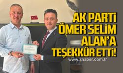 AK Parti'den, Ömer Selim Alan'a ziyaret etti