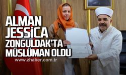Alman Jessica, Zonguldak'ta Müslüman oldu
