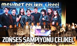 ZONSES’te Mehmet Çelikel Lisesi gecenin yıldızlı şampiyonu oldu