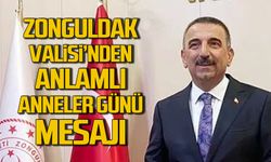 Zonguldak Valisi'nden anlamlı anneler günü mesajı