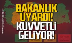 İçişleri Bakanlığı'ndan 'sağanak' uyarısı