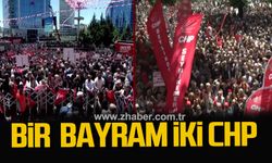 Ankara’da çifte bayramlaşma. Bir bayram iki CHP