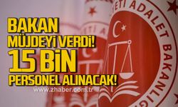 Adalet Bakanlığı 15 bin sözleşmeli personel alacak
