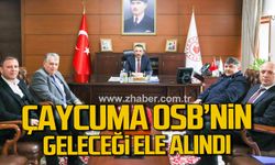 Çaycuma OSB Yönetiminden Vali Hacıbektaşoğlu'na ziyaret.