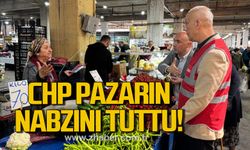 CHP Kilimli Pazaryerinde vatandaşlarla buluştu
