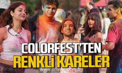 Zonguldak'ta COLORFEST’ten renkli kareler.
