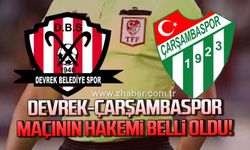 Devrek-Çarşambaspor maçının hakemi belli oldu