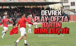 Devrek play-off'ta Bartın küme düştü