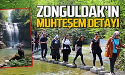 Zonguldaklılar ertelenen geziyle Harmankaya'yı keşfetti