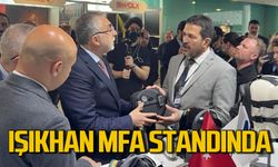 Bakan Vedat Işıkhan MFA standını ziyaret etti Murat Uzun’dan bilgi aldı