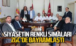 Zonguldak siyasetinin farklı renkleri ZGC’de bayramlaşmada buluştu