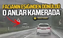 Karabük'te facianın eşiğinden dönüldü. O anlar kamerada.