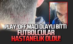 Çatalağzı Demirspor - Devrek Bastonkent maçı olaylı bitti: Tekme ve yumruklar havada uçuştu