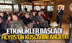 9. Çaycumalılar Buluşuyor etkinlikleri başladı. Mustafa Sözen Filyos’un kuşlarını anlattı.