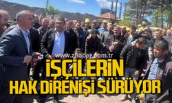 EGETAŞ işçilerinin hak direnişi sürüyor