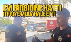 Kozlu’da eve giren küçük misafir ortalığı karıştırdı! İtfaiye seferber oldu