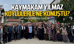 Kaymakam Fatih Yılmaz’dan köy halkına ziyaret