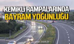 Kemikli Rampalarında bayram yoğunluğu başladı.