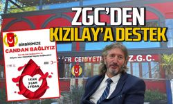Zonguldak Gazeteciler Cemiyeti'nden Kızılay'a destek