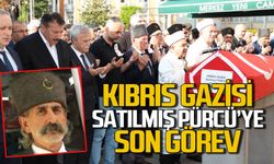 Kıbrıs Gazisi Satılmış Pürcü’ye son görev
