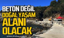 Tahsin Erdem; "Beton değil, doğal yaşam alanı oluşturacağız."