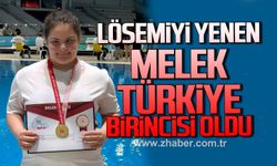 Lösemiyi yenen Masal Çelik, yüzmede Türkiye birincisi oldu