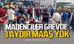 Uzunköprü’de maden ocağında hak arayışı."Üç aydır maaş yok”