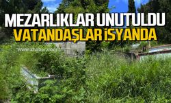 Zonguldak’ta mezarlıklar unutuldu. Vatandaşlar isyanda.