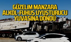 Kozlu'da güzelim manzara alkol, fuhuş, uyuşturucu yuvasına döndü