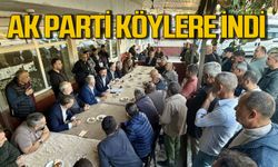 AK Parti Zonguldak’ın köylerine çıkarma yaptı