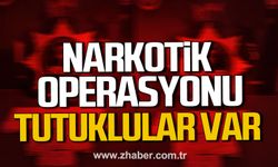 Karabük’te narkotik operasyonu. Tutuklular var.