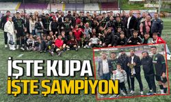 Şampiyonluk kolay gelmedi: İşte kupa işte şampiyon