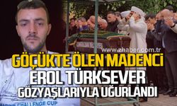 Zonguldak'ta kaçak ocaktaki göçükte ölen madenci son yolculuğuna uğurlandı