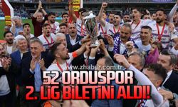 Sebat’tan Sonra 52 Orduspor da 2. Lig biletini aldı