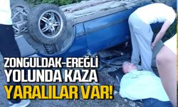 Zonguldak-Ereğli yolunda feci kaza: Çok sayıda yaralı var