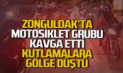 Zonguldak'ta motosikletçiler kavga etti: 19 Mayıs kutlamalarına gölge düştü