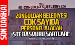 Zonguldak Belediyesi 26 Personel alıyor. İşte başvuru şartları