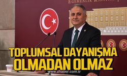Saffet Bozkurt; "Toplumsal dayanışmamızı artırmasını diliyorum"
