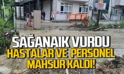 Bartın'da sağanak sağlık ocağını vurdu: Hastalar ve personel mahsur kaldı