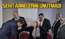Yılmaz Tunç Bartın'da şehit annelerini unutmadı