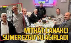 Mithat Çanakçı Sümer Ezgü’yü ağırladı